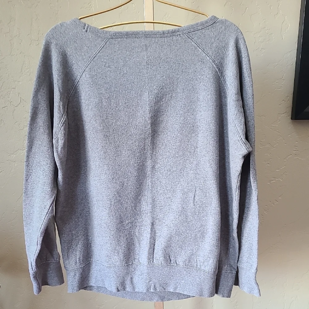 Glamour Kills Gray Crew Neck Sweatershirt Dream As If You Will Live Forever XL - Picture 7 of 10
